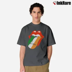 Men’s The Rolling Stones Slane Castle 2007 Ireland Classic T-Shirt in charcoal | Soft, Breathable Everyday Wear