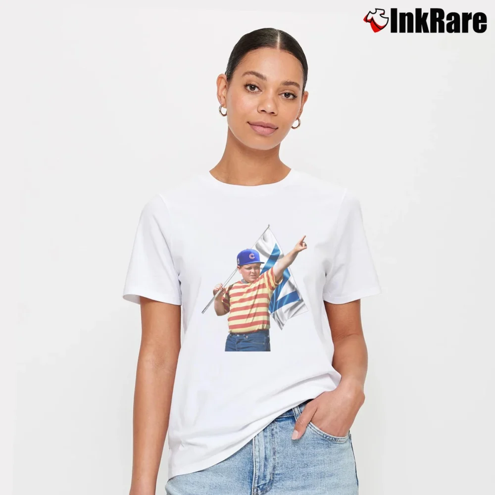 Women’s The Sandlot Chicago Cubs Signature T-Shirt in white | Soft, Flattering Fit