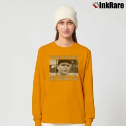 Women’s The Sandlot You're Killing Me Smalls Long-Sleeve Top in orange | Sleek, Versatile, All-Season