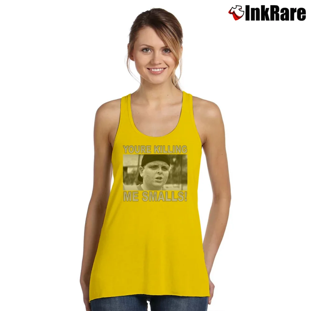 Women’s The Sandlot You're Killing Me Smalls Tank Top in yellow | Lightweight, Movement-Friendly