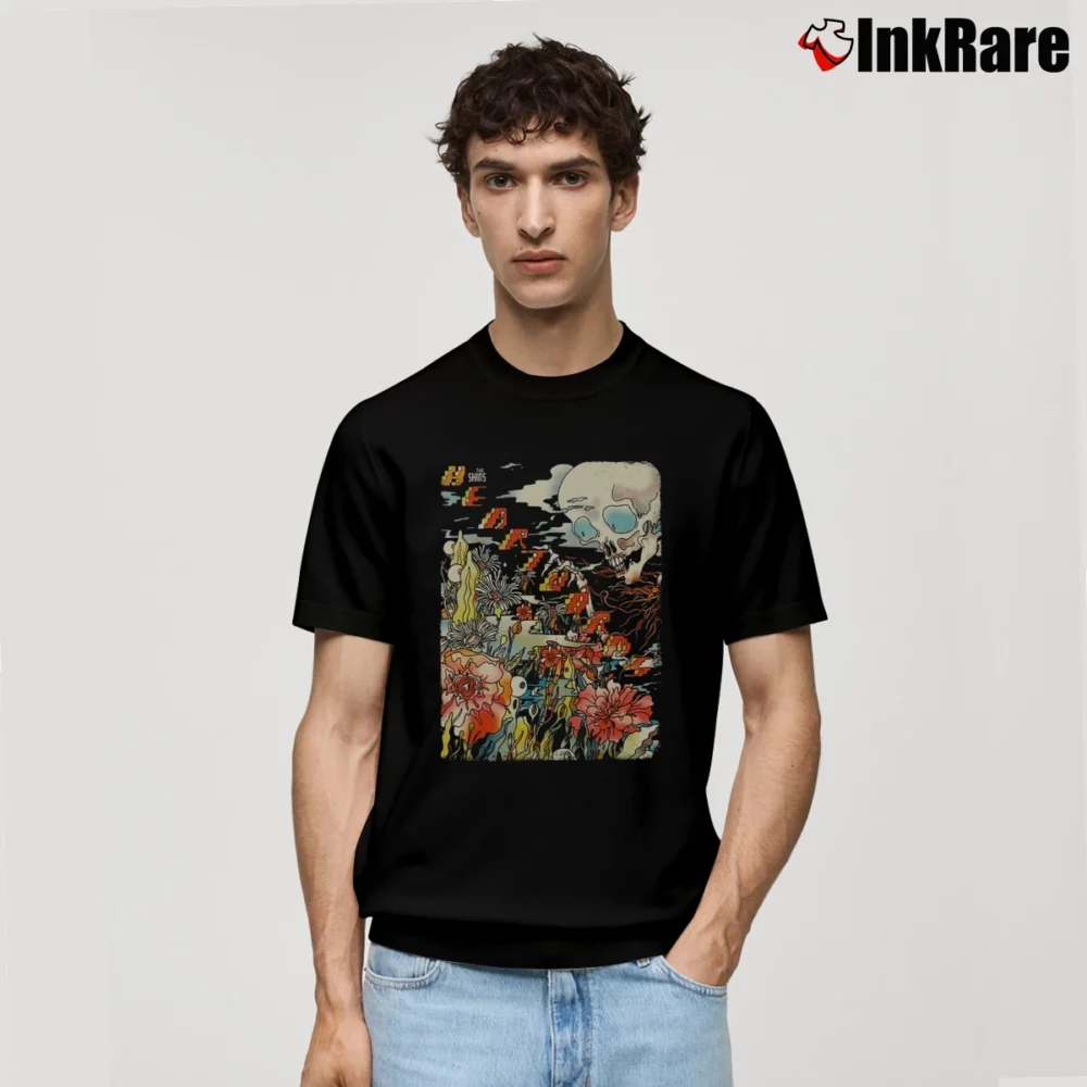 Men’s The Shins Heartworms Classic T-Shirt in black | Soft, Breathable Everyday Wear