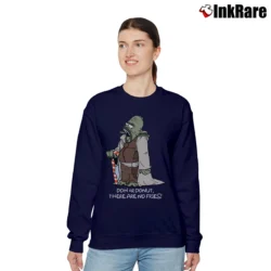 Women’s The Simpsons Family Cartoon Characters Relaxed Sweatshirt in navy | Soft, Laid-Back Vibe