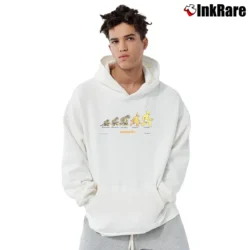 Men’s The Simpsons Homersapien Pullover Hoodie in white | Cozy, Durable, Modern Fit