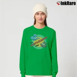 Women’s The Simpsons Itchy And Scratchy Show for Fans Long-Sleeve Top in irish green | Sleek, Versatile, All-Season