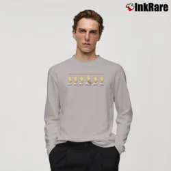 Men’s The Simpsons Many Moods of Homer 2001 Classic Long-Sleeve Shirt in sport grey | Sleek, Lightweight, Year-Round Wear