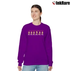 Women’s The Simpsons Many Moods of Homer 2001 Relaxed Sweatshirt in purple | Soft, Laid-Back Vibe