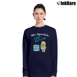 Women’s The Simpsons Mr Sparkle Long-Sleeve Top in navy | Sleek, Versatile, All-Season