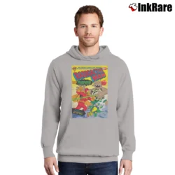 Men’s The Simpsons Radioactive Man for Cartoon Fans Pullover Hoodie in sport grey | Cozy, Durable, Modern Fit