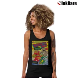 Women’s The Simpsons Radioactive Man for Cartoon Fans Tank Top in black | Lightweight, Movement-Friendly