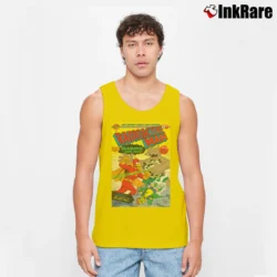 Men’s The Simpsons Radioactive Man for Cartoon Fans Tank Top in yellow | Breathable, Active-Friendly Design