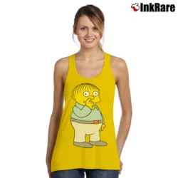 Women’s The Simpsons Ralph Wiggum Tank Top in yellow | Lightweight, Movement-Friendly