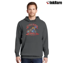 Men’s The Simpsons This Gang Is for Rebels Pullover Hoodie in charcoal | Cozy, Durable, Modern Fit