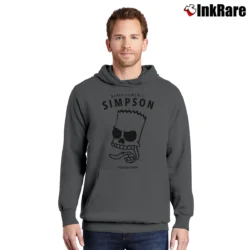 Men’s The Simpsons X Neff Bartholomew J Trouble Maker for Fans Pullover Hoodie in charcoal | Cozy, Durable, Modern Fit