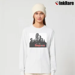 Women’s The Simpsons X Sopranos 1999 Classic Long-Sleeve Top in white | Sleek, Versatile, All-Season