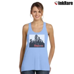 Women’s The Simpsons X Sopranos 1999 Classic Tank Top in light blue | Lightweight, Movement-Friendly