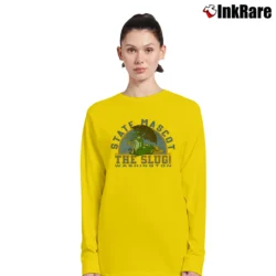 Women’s The Slug Washington State Mascot Graphic Long-Sleeve Top in yellow | Sleek, Versatile, All-Season