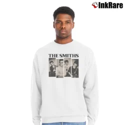 Men’s the smiths band classic britpop music Crewneck Sweatshirt in white | Cozy Fabric, Clean Style