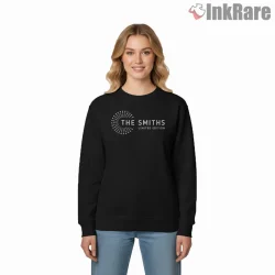 The Smiths Limited Edition Circle Logo Minimal Indie Shirt on graphic shirt for women graphic tee