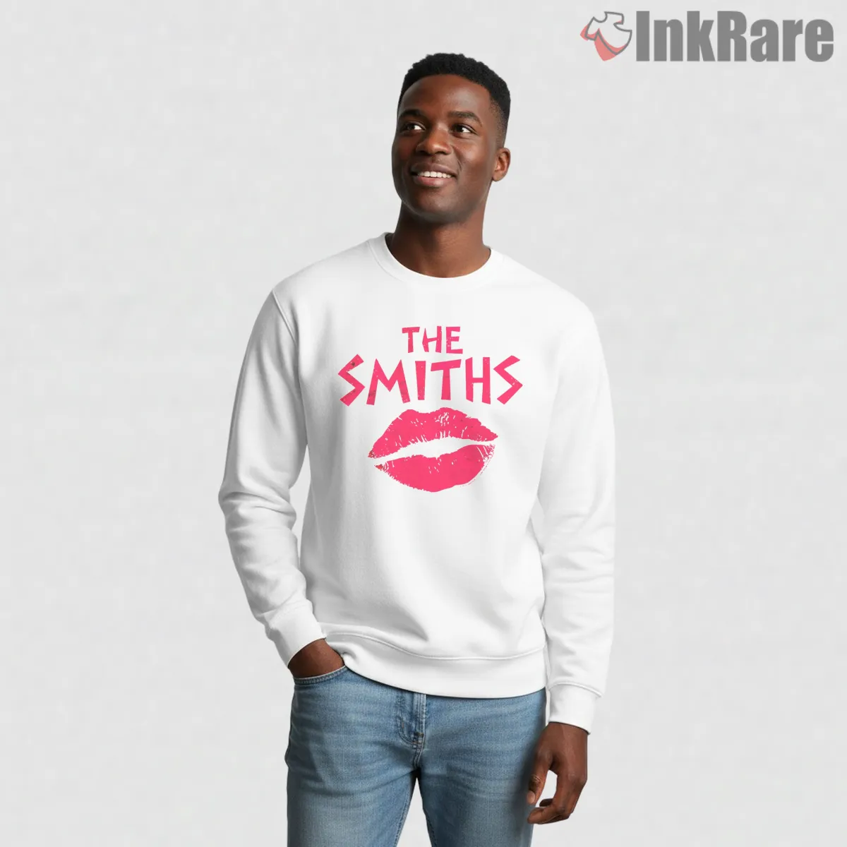 The Smiths Lip Print Graphic Indie Pop Statement Shirt The Smiths Lip Print Graphic Indie Pop Statement Shirt on graphic shirt for men graphic tee