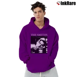 Men’s the smiths singles vintage compilation Pullover Hoodie in purple | Cozy, Durable, Modern Fit