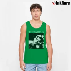 Men’s the smiths singles vintage compilation Tank Top in irish green | Breathable, Active-Friendly Design