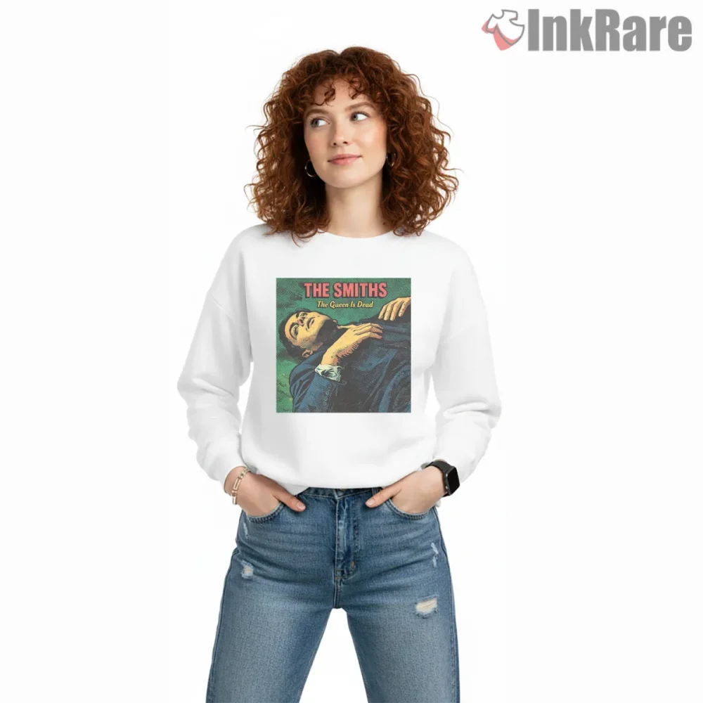 The Smiths The Queen Is Dead Retro Comic Pop Art Shirt on graphic shirt for women graphic tee