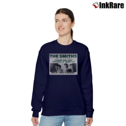 Women’s the smiths tour classic concert band Relaxed Sweatshirt in navy | Soft, Laid-Back Vibe