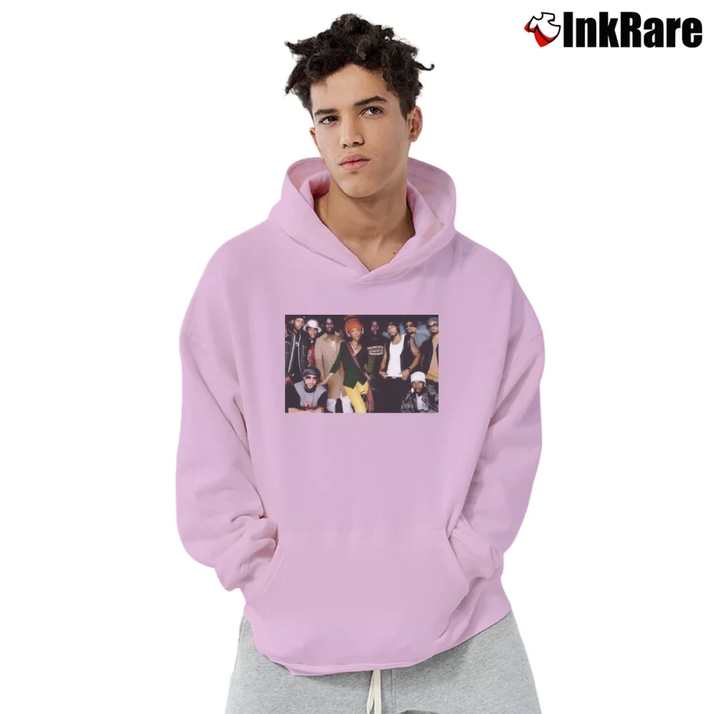 Men’s The Soulquarians Pullover Hoodie in light pink | Cozy, Durable, Modern Fit