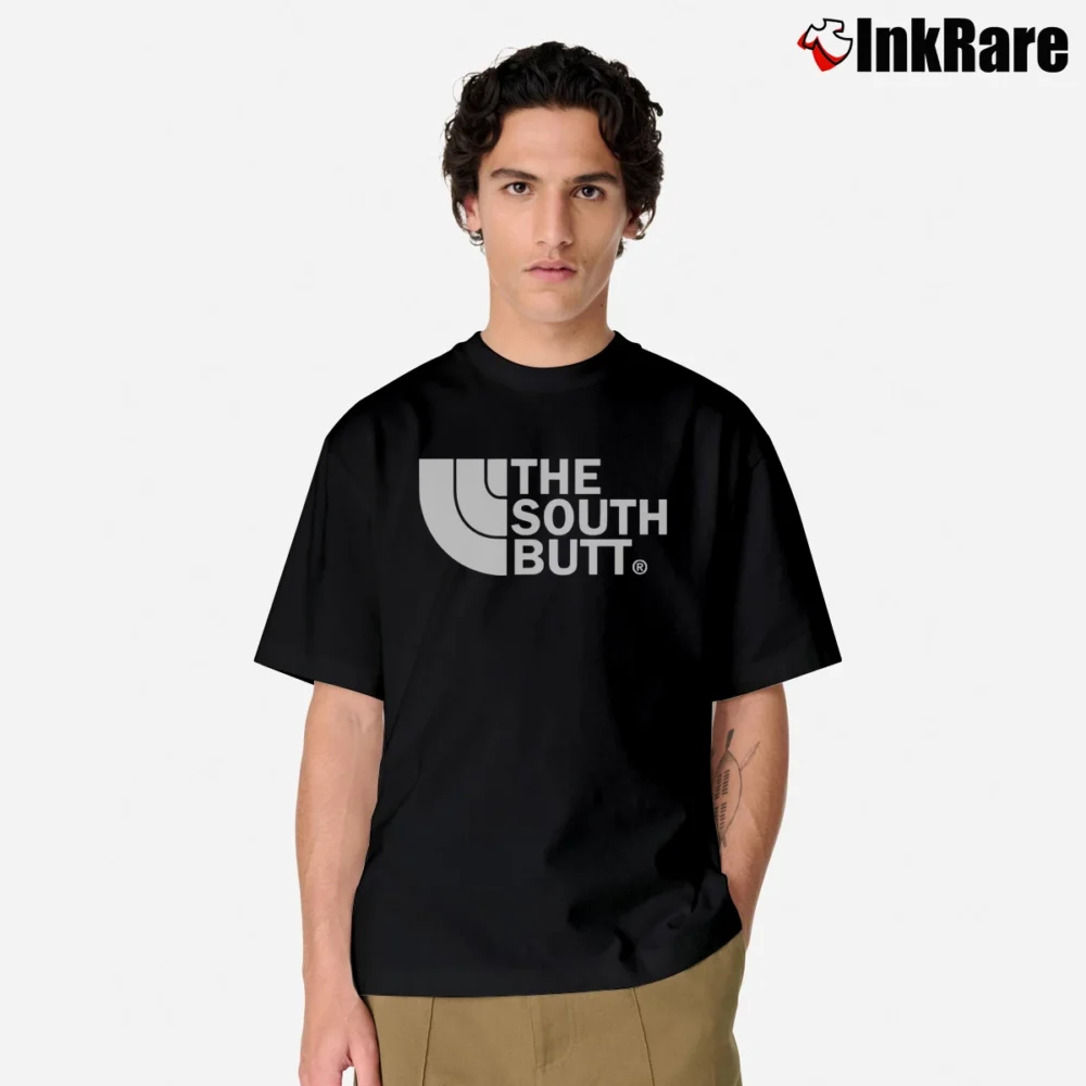 Men’s The South Butt Classic T-Shirt in black | Soft, Breathable Everyday Wear