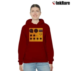 Women’s the tragically hip phantom power canadian rock Cozy Hoodie in maroon | Warm, Structured, Stylish