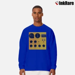 Men’s the tragically hip phantom power canadian rock Long-Sleeve Shirt in royal blue | Sleek, Lightweight, Year-Round Wear