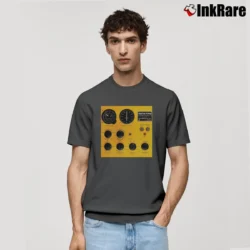 Men’s the tragically hip phantom power canadian rock Classic T-Shirt in charcoal | Soft, Breathable Everyday Wear