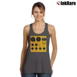 Women’s the tragically hip phantom power canadian rock Tank Top in charcoal | Lightweight, Movement-Friendly