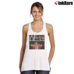 Women’s The Ultimate Warrior for WWE Wrestling Fans Tank Top in white | Lightweight, Movement-Friendly