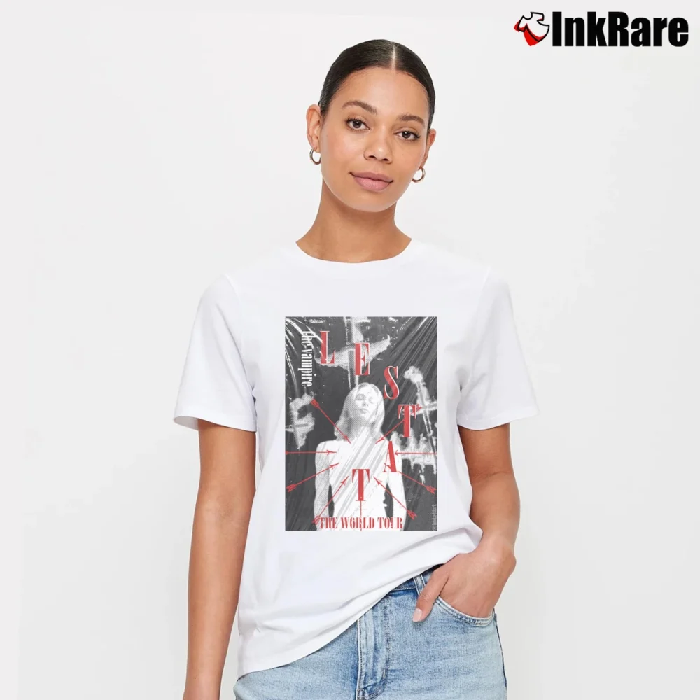 Women’s The Vampire Lestat Signature T-Shirt in white | Soft, Flattering Fit