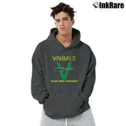 Men’s The Vandals Zeko Pullover Hoodie in charcoal | Cozy, Durable, Modern Fit