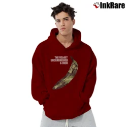 Men’s The Velvet Underground And Nico Banana Camo Pullover Hoodie in maroon | Cozy, Durable, Modern Fit