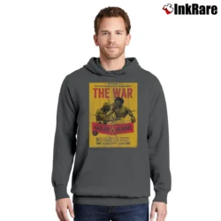 Men’s The War Hagler Hearns Pullover Hoodie in charcoal | Cozy, Durable, Modern Fit