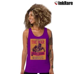 Women’s The War Hagler Hearns Tank Top in purple | Lightweight, Movement-Friendly