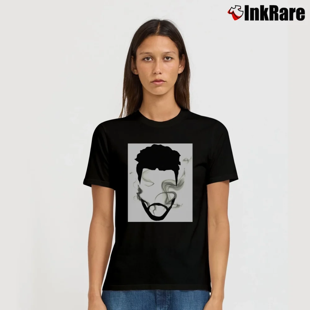 Women’s The Weeknd Music Logo Signature T-Shirt in black | Soft, Flattering Fit