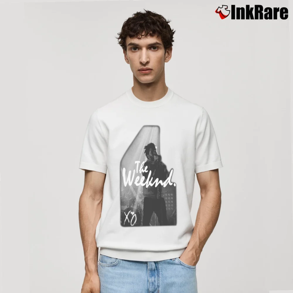Men’s The Weeknd R&b Classic T-Shirt in white | Soft, Breathable Everyday Wear
