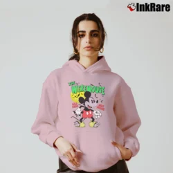 Women’s The Weremouse Halloween Mickey Mouse Cozy Hoodie in light pink | Warm, Structured, Stylish