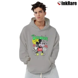 Men’s The Weremouse Halloween Mickey Mouse Pullover Hoodie in sport grey | Cozy, Durable, Modern Fit