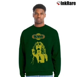Men’s The Who Tommy Band Graphic Crewneck Sweatshirt in forest green | Cozy Fabric, Clean Style
