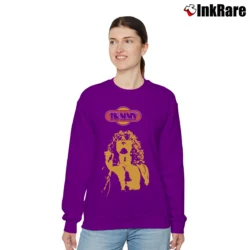 Women’s The Who Tommy Band Graphic Relaxed Sweatshirt in purple | Soft, Laid-Back Vibe