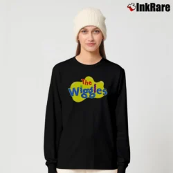 Women’s The Wiggles Logo Graphic Long-Sleeve Top in black | Sleek, Versatile, All-Season