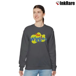 Women’s The Wiggles Logo Graphic Relaxed Sweatshirt in charcoal | Soft, Laid-Back Vibe