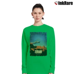 Women’s Thelma And Louise Movie Long-Sleeve Top in irish green | Sleek, Versatile, All-Season