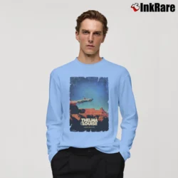 Men’s Thelma And Louise Movie Long-Sleeve Shirt in light blue | Sleek, Lightweight, Year-Round Wear