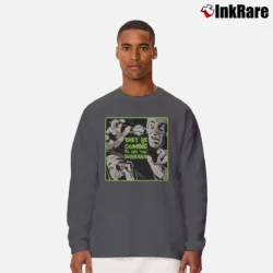 Men’s They're Coming To Get You Barbara Night Of The Living Dead Long-Sleeve Shirt in charcoal | Sleek, Lightweight, Year-Round Wear